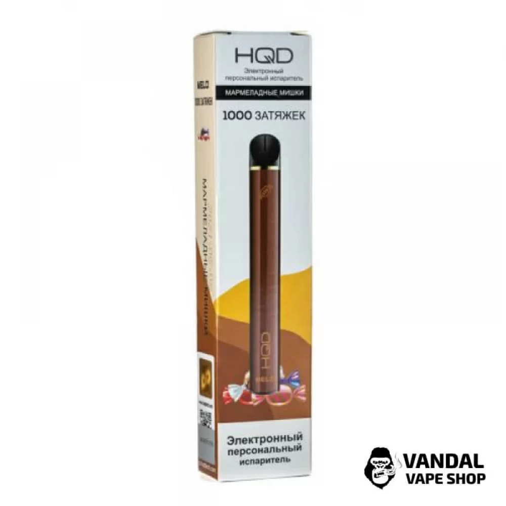 Одноразовая Pod система HQD Melo на 1000 затяжек со вкусом мармеладных мишек Одноразовая Pod система HQD Melo на 1000 затяжек со вкусом мармеладных мишек