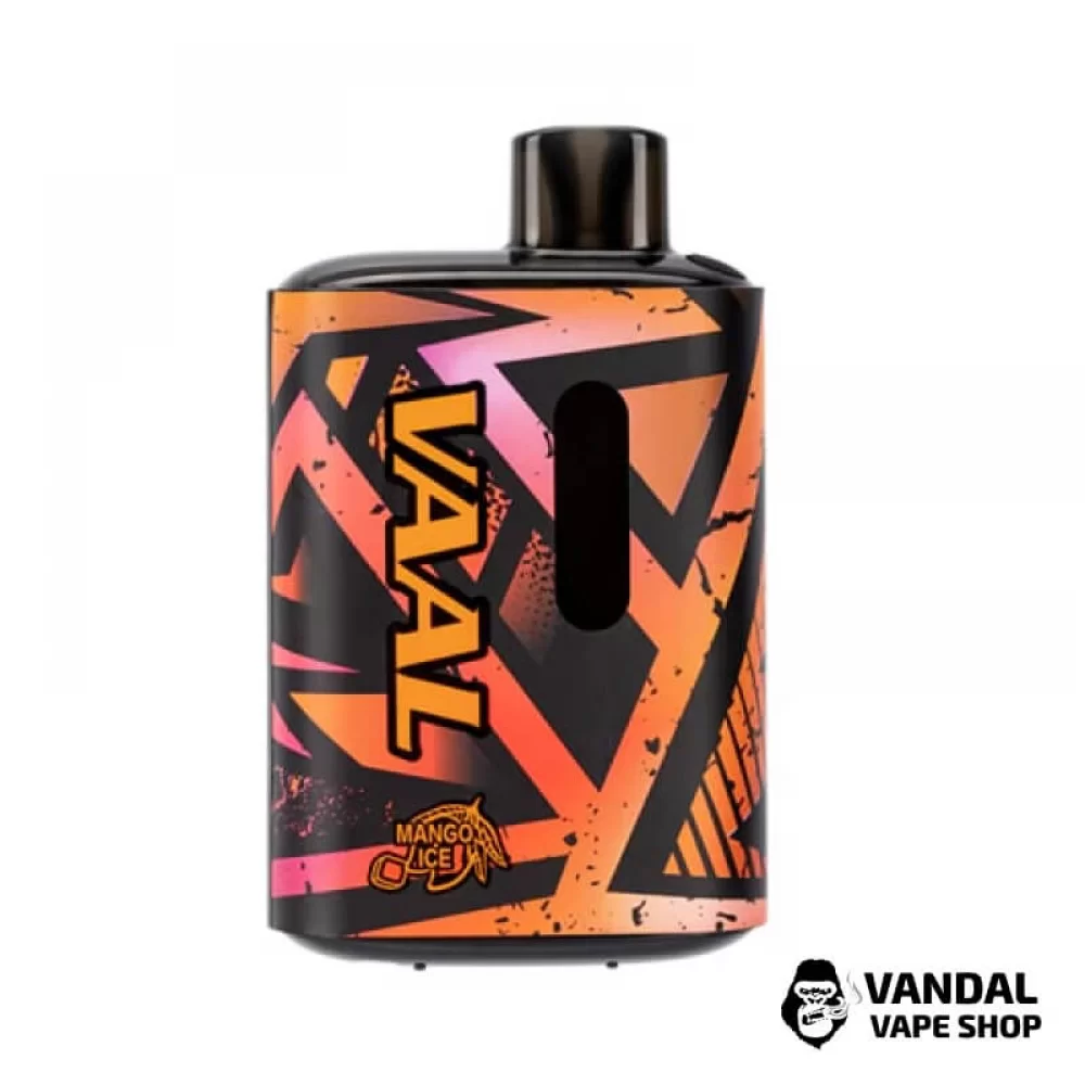 Одноразовий Pod Joyetech VAAL E5000 650 мАг 5% на 5000 затяжок зі смаком манго з холодком Одноразовий Pod Joyetech VAAL E5000 650 мАг 5% на 5000 затяжок зі смаком манго з холодком