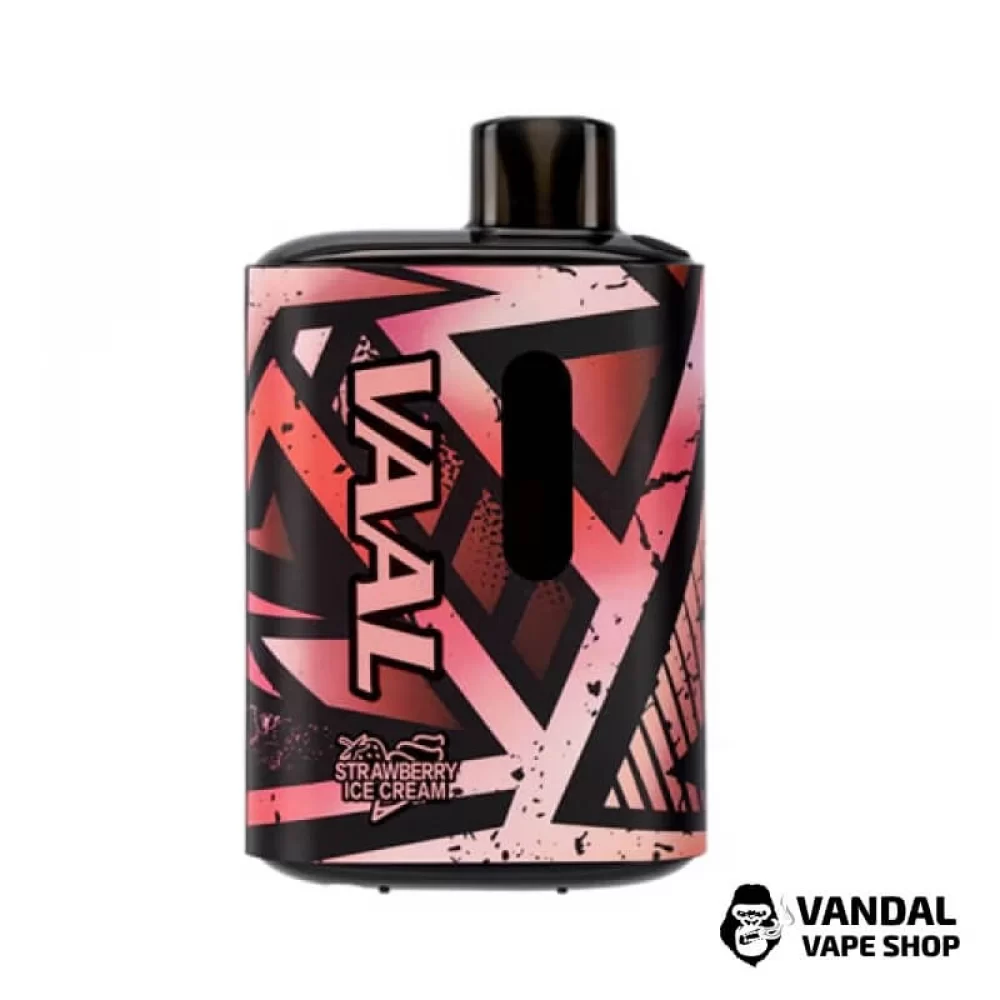 Одноразовий Pod Joyetech VAAL E5000 650 мАг 5% на 5000 затяжок зі смаком полуничного морозива Одноразовий Pod Joyetech VAAL E5000 650 мАг 5% на 5000 затяжок зі смаком полуничного морозива