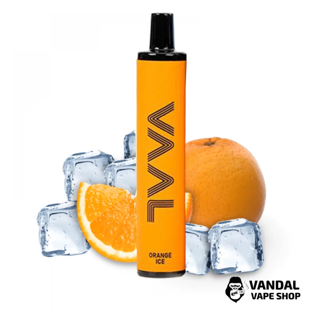Одноразова Pod система Joyetech VAAL 1500 Disposable Pod Kit 950mAh зі смаком апельсину з льодом Одноразова Pod система Joyetech VAAL 1500 Disposable Pod Kit 950mAh зі смаком апельсину з льодом