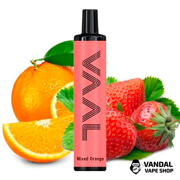 Одноразова Pod система Joyetech VAAL 1500 Disposable Pod Kit 950mAh зі смаком апельсину та полуниці