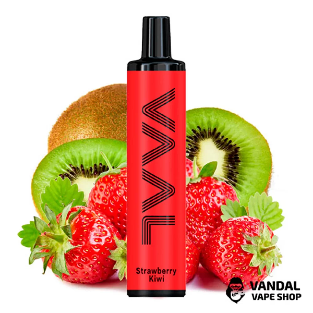 Одноразова Pod система Joyetech VAAL 1500 Disposable Pod Kit 950mAh зі смаком полуниці та ківі Одноразова Pod система Joyetech VAAL 1500 Disposable Pod Kit 950mAh зі смаком полуниці та ківі