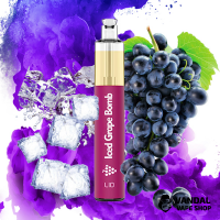 Одноразовий Pod IJOY LIO Bee18 1500 Grape Ice Disposable Pod Kit