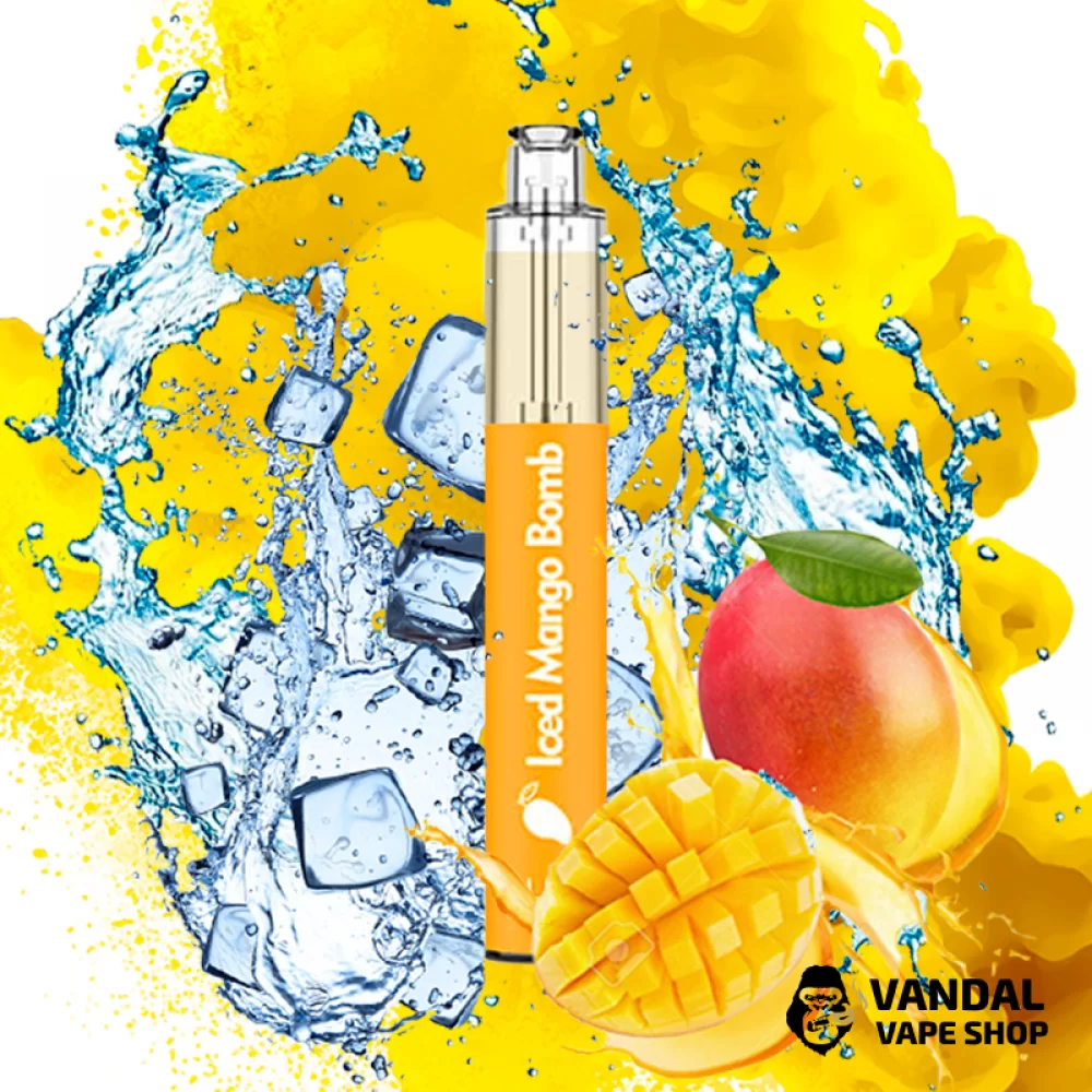 Одноразовый Pod IJOY LIO Bee Lit 1500 Disposable Pod Kit со вкусом манго с холодком Одноразовый Pod IJOY LIO Bee Lit 1500 Disposable Pod Kit со вкусом манго с холодком