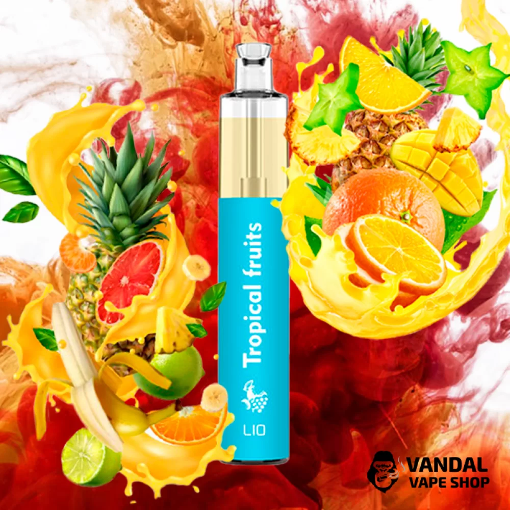 Одноразовий Pod IJOY LIO Bee18 1500 Disposable Pod Kit зі смаком тропічних фруктів Одноразовий Pod IJOY LIO Bee18 1500 Disposable Pod Kit зі смаком тропічних фруктів