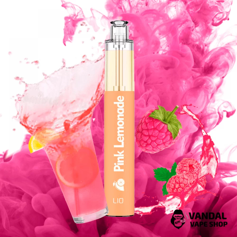 Одноразовий Pod IJOY LIO Bee18 1500 Disposable Pod Kit зі смаком малинового лимонаду
