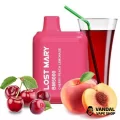 Одноразовый Pod Lost Mary BM5000 650 мАч 5% на 5000 затяжек со вкусом вишнёво-персикового лимонада