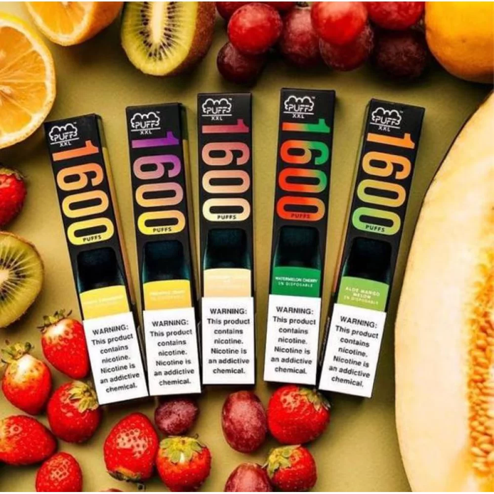 Одноразова Pod система Puff XXL Disposable Kit 1200 mAh на 1600 затяжок зі смаком манго і ананасу Одноразова Pod система Puff XXL Disposable Kit 1200 mAh на 1600 затяжок зі смаком манго і ананасу
