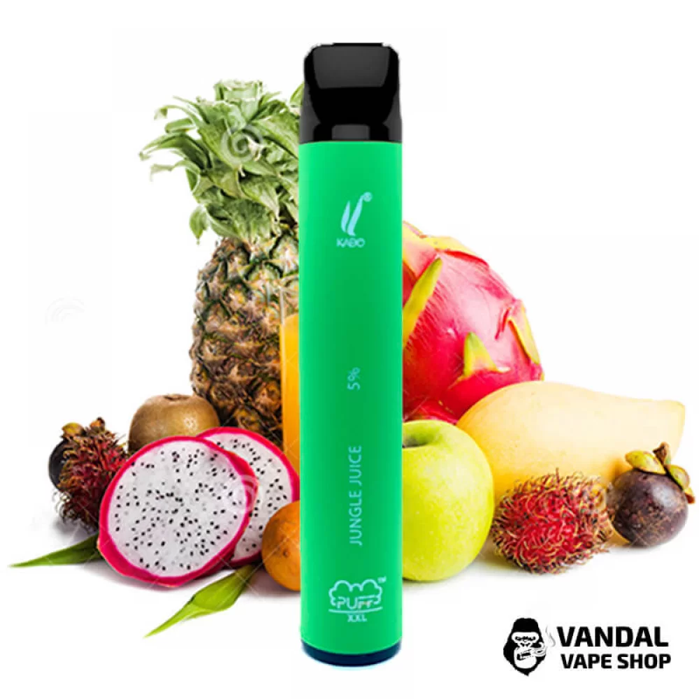 Одноразова Pod система Puff XXL на 1600 затяжок зі смаком соку з тропічних фруктів Одноразова Pod система Puff XXL на 1600 затяжок зі смаком соку з тропічних фруктів