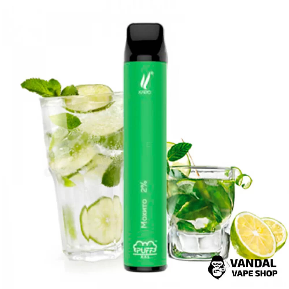 Одноразовая Pod система Puff XXL на 1600 затяжек со вкусом мохіто Одноразовая Pod система Puff XXL на 1600 затяжек со вкусом мохіто