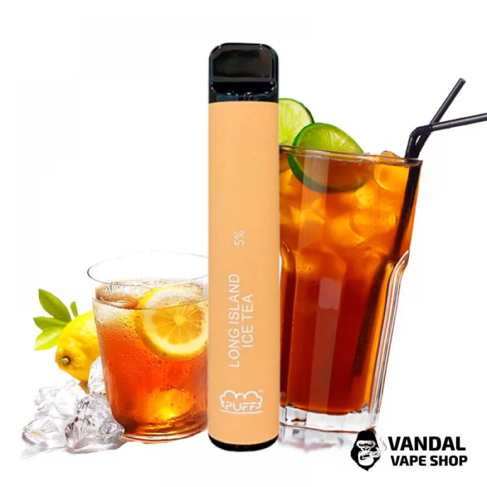 Одноразова Pod система Puff XXL на 1600 затяжок зі смаком чаю "лонг айленд" Одноразова Pod система Puff XXL на 1600 затяжок зі смаком чаю "лонг айленд"