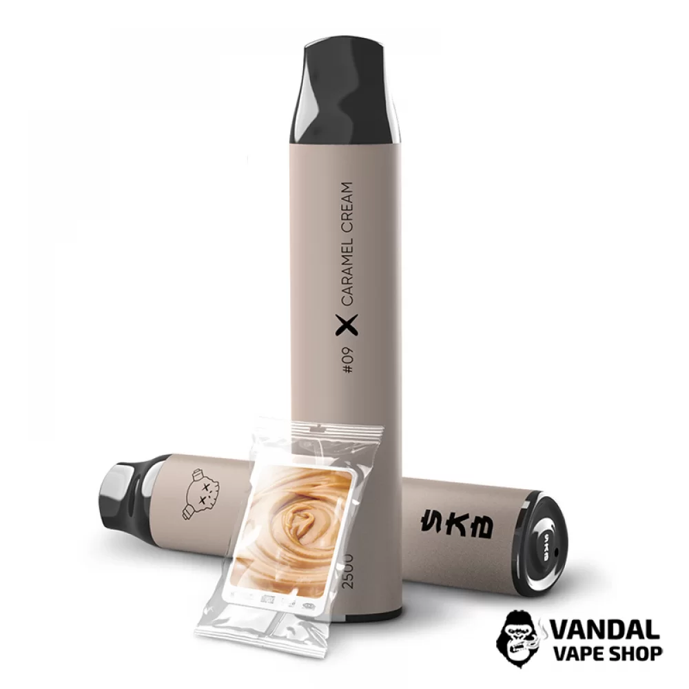 Одноразовый Pod SAB 2500 Disposable Pod 1100 мАч 5% на 2500 затяжек со вкусом карамельного крема Одноразовый Pod SAB 2500 Disposable Pod 1100 мАч 5% на 2500 затяжек со вкусом карамельного крема