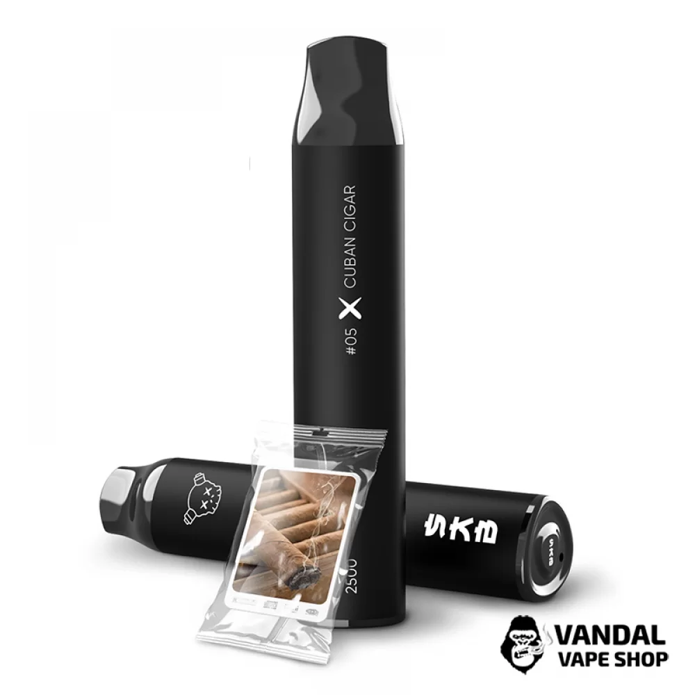 Одноразовий Pod SAB 2500 Disposable Pod 1100 мАг 5% на 2500 затяжок зі смаком кубинської сигари Одноразовий Pod SAB 2500 Disposable Pod 1100 мАг 5% на 2500 затяжок зі смаком кубинської сигари