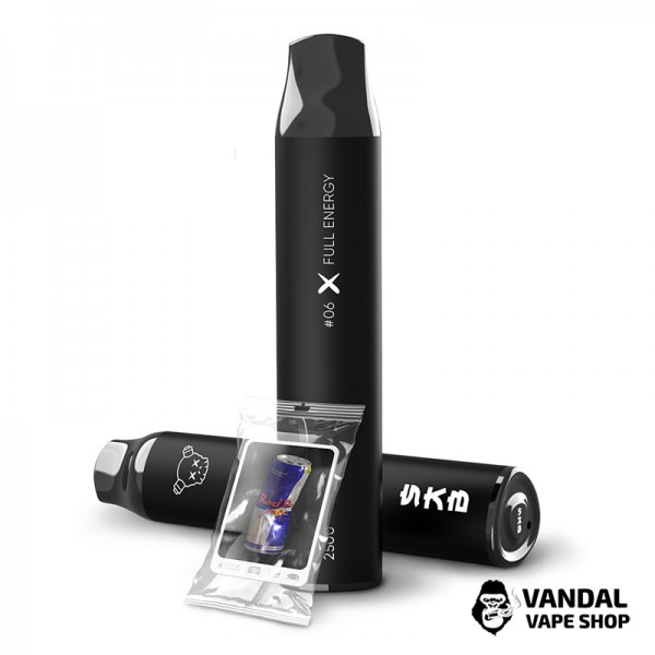 Одноразовый Pod SAB 2500 Disposable Pod 1100 мАч 5% на 2500 затяжек со вкусом энергетика