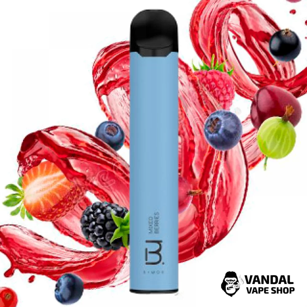 Одноразка Pod система BMOR Saturn Disposable Pod Kit 1000 mAh на 1600 затяжек со вкусом микса ягод