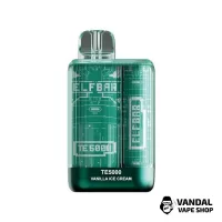 Elf Bar TE5000 Disposable Pod 550mAh 5% - Vanilla Ice Cream