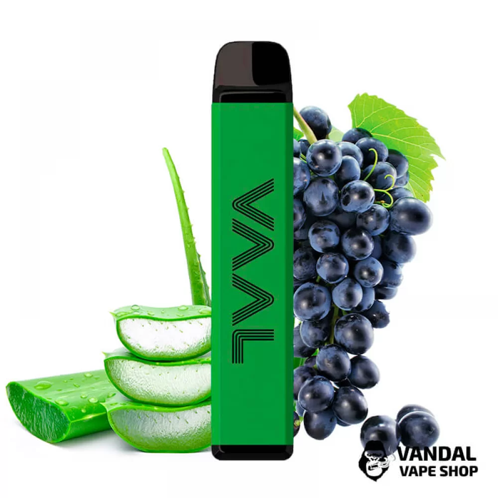 Одноразовый Pod Joyetech VAAL 4000M 590 мАч на 4000 затяжек со вкусом алоэ и винограда