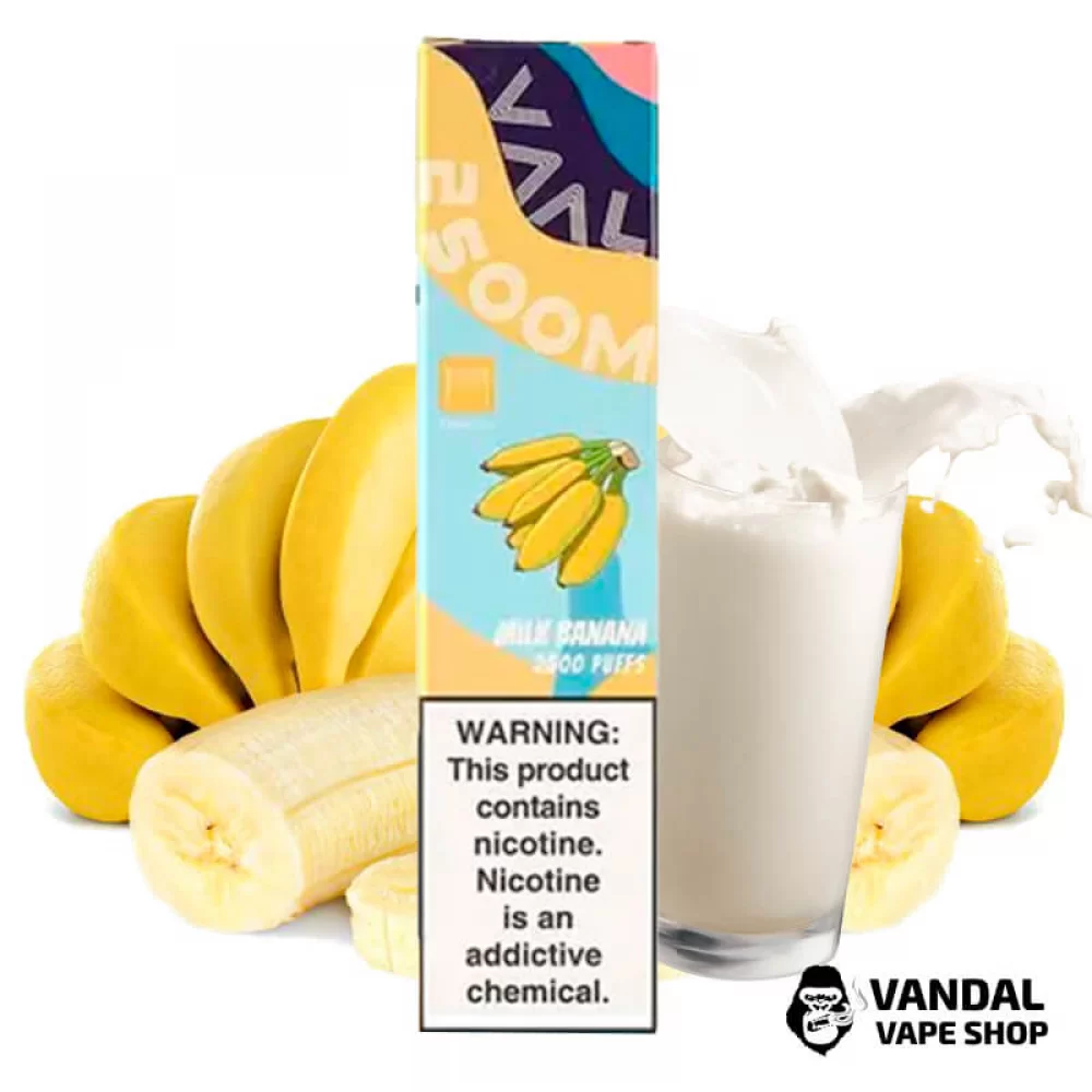 Одноразова Pod система Joyetech VAAL 2500M 1300 мАг зі смаком банана з молоком