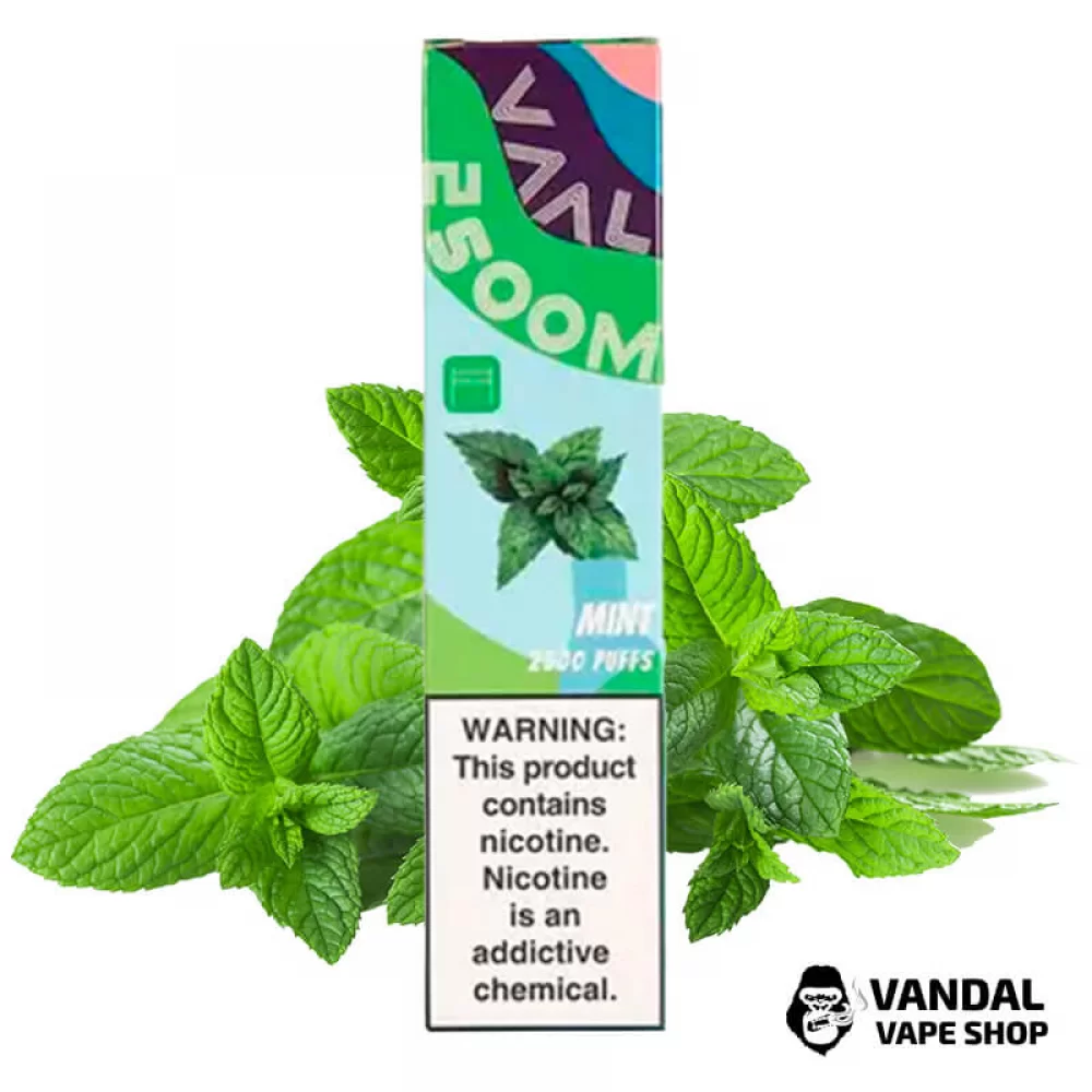 Одноразовая Pod система Joyetech VAAL 2500M 1300 мАч со вкусом мяты Одноразовая Pod система Joyetech VAAL 2500M 1300 мАч со вкусом мяты