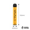 Одноразова Pod система Joyetech VAAL 2500M 1300 мАг зі смаком банана з молоком