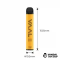 Одноразова Pod система Joyetech VAAL 2500M 1300 мАг зі смаком банана з молоком