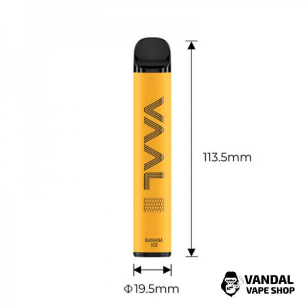 Одноразова Pod система Joyetech VAAL 2500M 1300 мАг зі смаком банана з молоком
