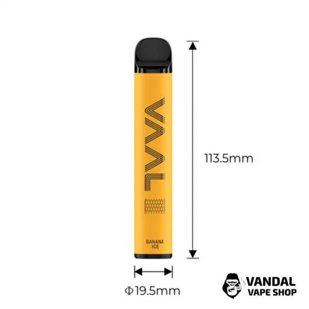 Одноразова Pod система Joyetech VAAL 2500M 1300 мАг зі смаком банана з молоком