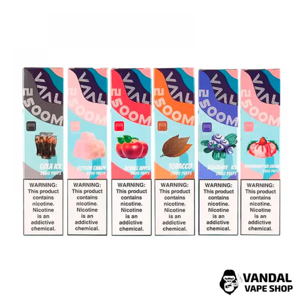 Одноразовая Pod система Joyetech VAAL 2500M 1300 мАч