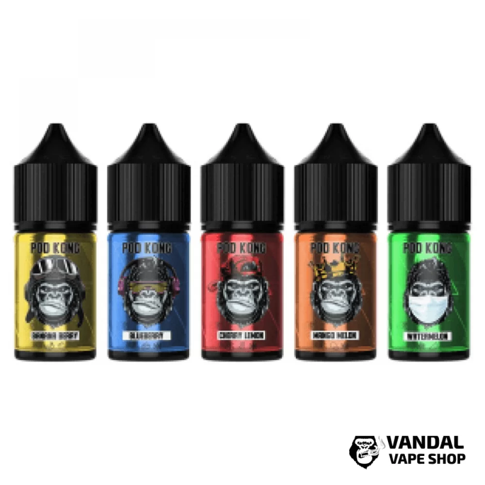 Жидкость Pod Kong - 30 мл, 5 / 10 / 15 мг,  на органическом никотине