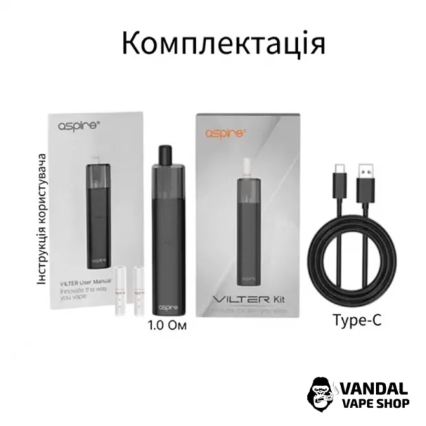 Оригинальная Pod-система ASPIRE VILTER Kit