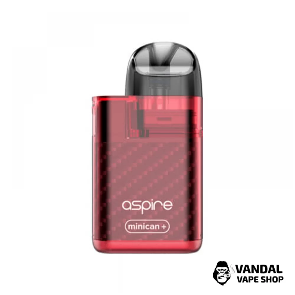 Оригинальная Pod-система ASPIRE MINICAN Plus Pod Kit - в красном цвете Оригинальная Pod-система ASPIRE MINICAN Plus Pod Kit - в красном цвете