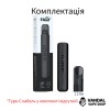 Pod система Eleaf IORE Lite 350mAh Pod System Kit прорезиненный в черном цвете