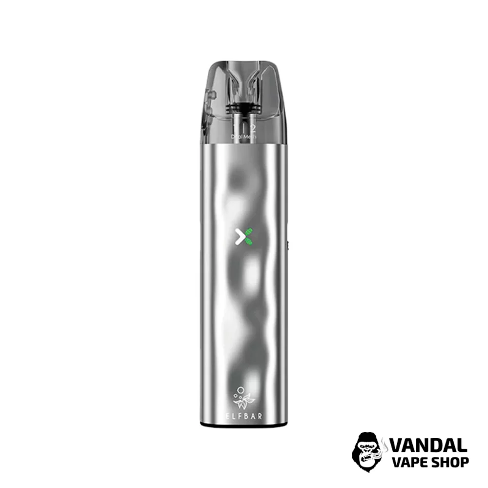 Оригінальна подсистема Elf Bar ELFX Mini - в срібному кольорі