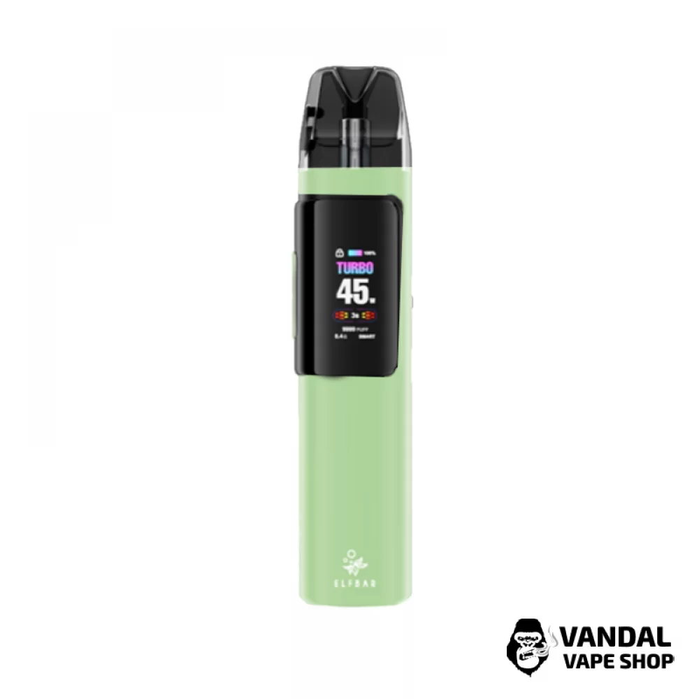 Стартовый набор Elf Bar ELFX PRO (Original) - в зелёном цвете