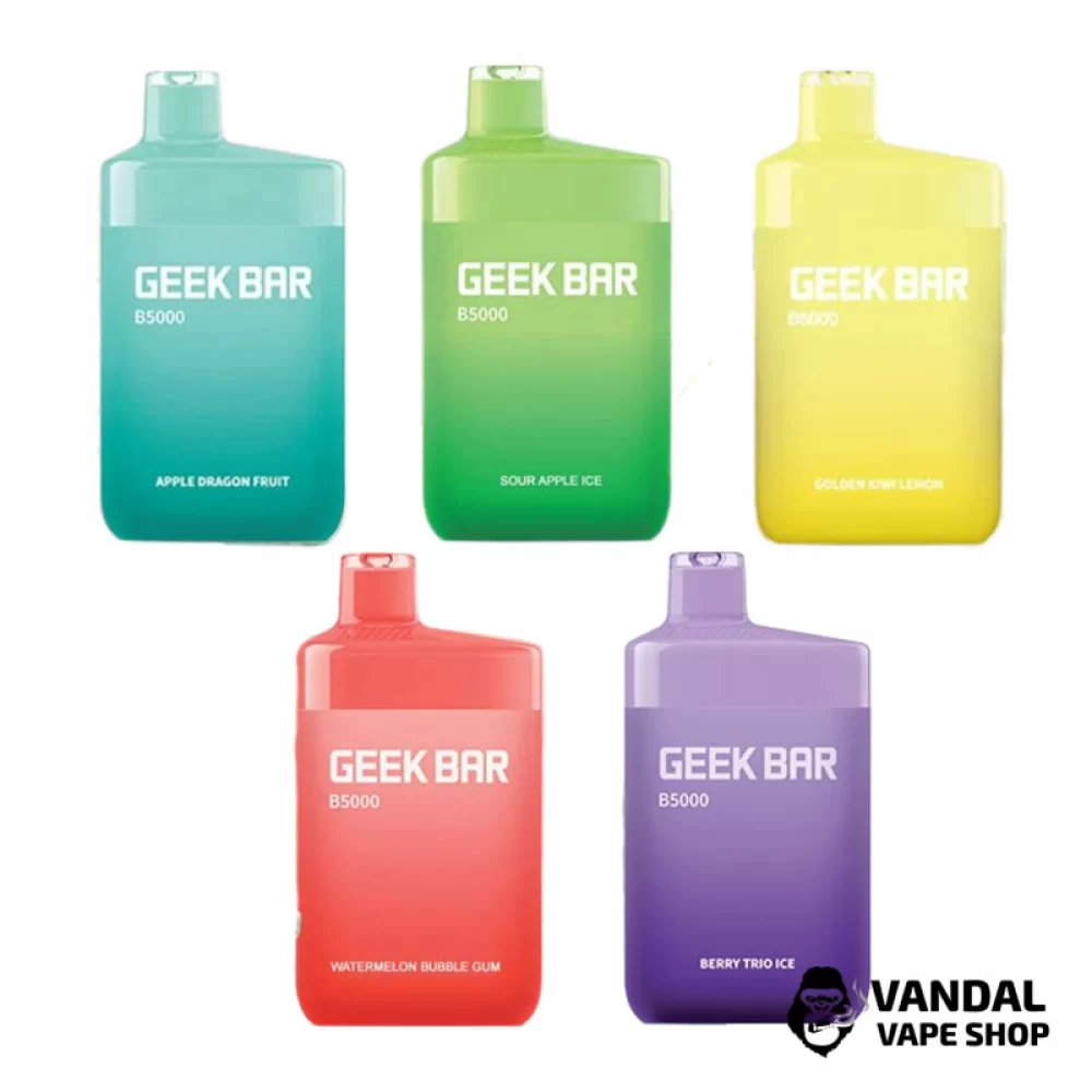 Одноразова Pod система Geek Bar B5000 50 мг 650 мАг на 5000 затяжок Одноразова Pod система Geek Bar B5000 50 мг 650 мАг на 5000 затяжок