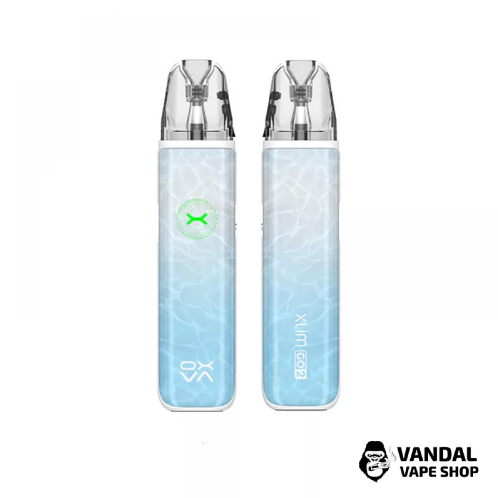 Оригинальная подсистема  OXVA XLIM GO 2 в голубом цвете в дизайне "волна"