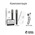 Оригінальна Pod-система Upends Uppen Vape Pen у срібному кольорі