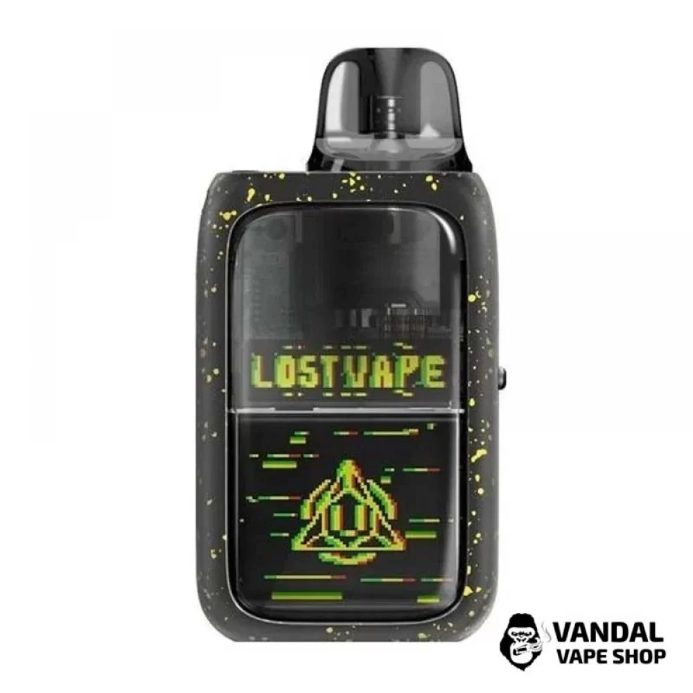 Оригінальна Pod-система LOST VAPE Ursa EPOCH в чорному кольорі з жовтим візерунком