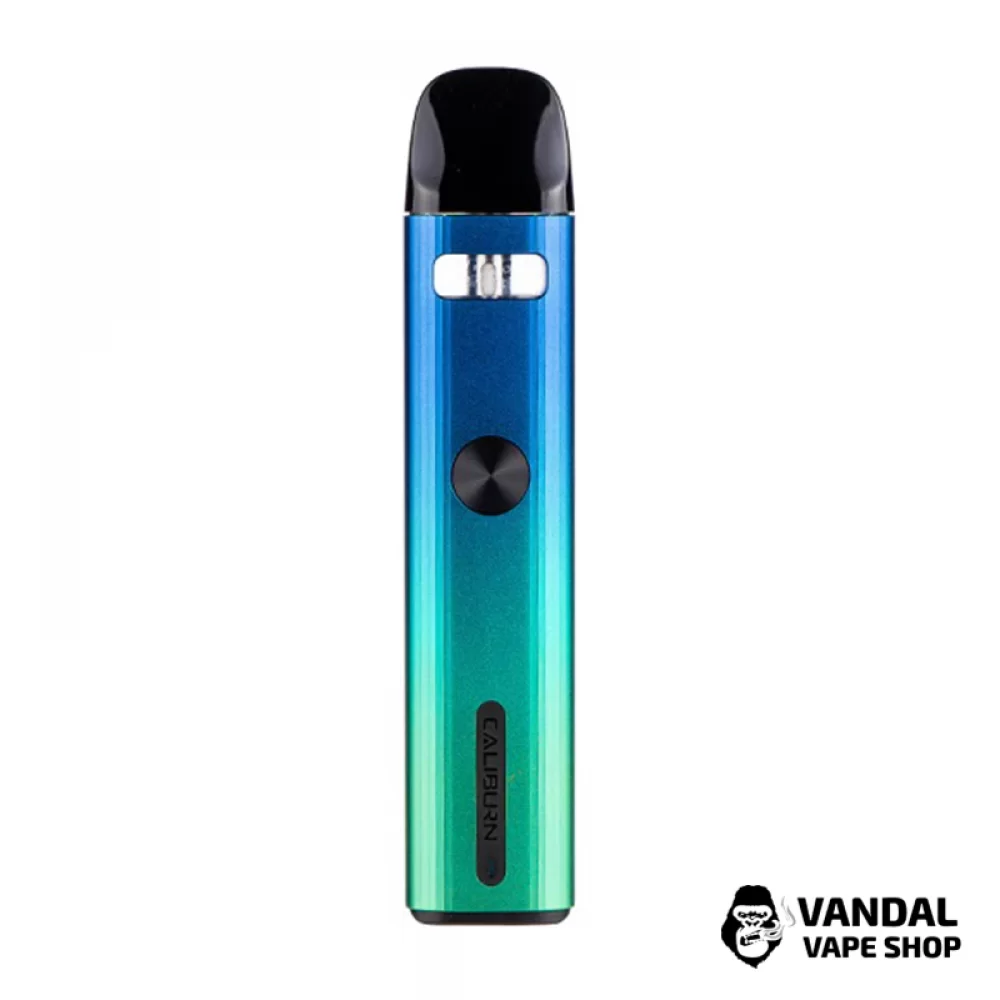 Оригинальная Pod-система Uwell Caliburn G2 - в синем цвете с градиентом Оригинальная Pod-система Uwell Caliburn G2 - в синем цвете с градиентом
