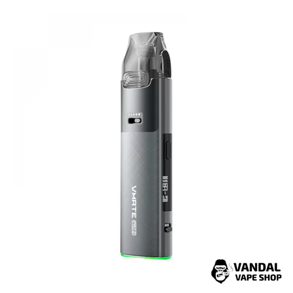 Pod-система Voopoo VMATE Pro 2 в темно-сірому кольорі