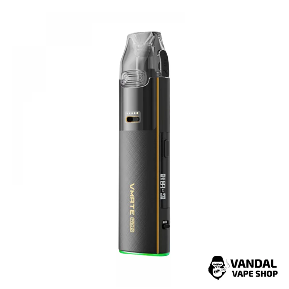 Pod-система Voopoo VMATE Pro 2 в чорному кольорі