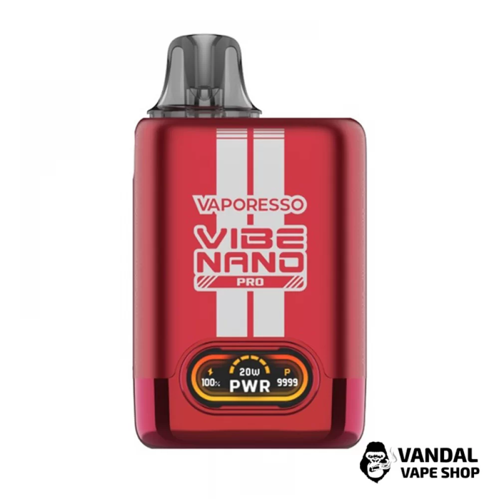 Vaporesso Vibe Nano PRO - в насыщенно красном цвете