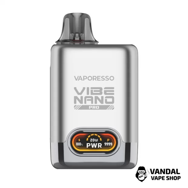 Vaporesso Vibe Nano PRO - в срібному кольорі