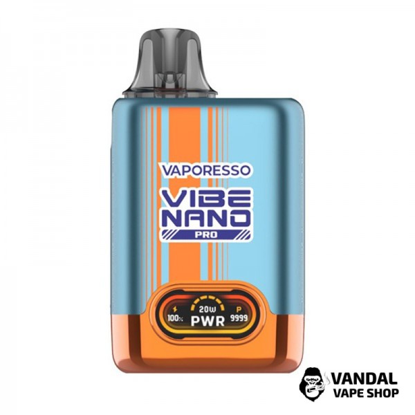 Vaporesso Vibe Nano PRO - в турбо блакитному дизайні