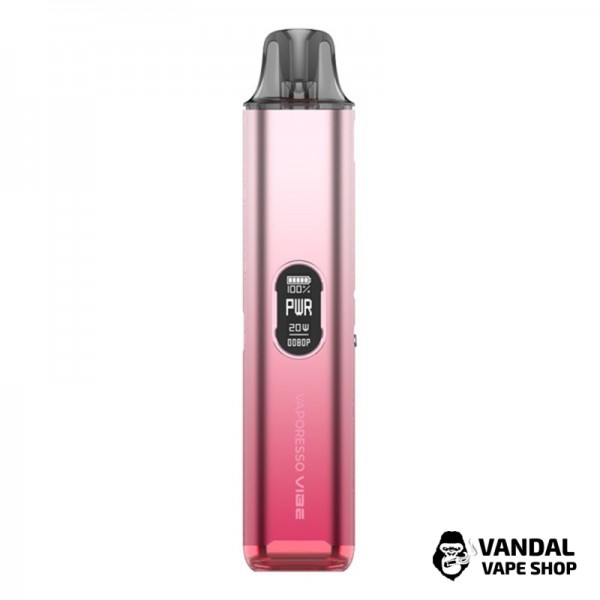 Vaporesso Vibe (Original) - в рожевому кольорі з червоним відтінком
