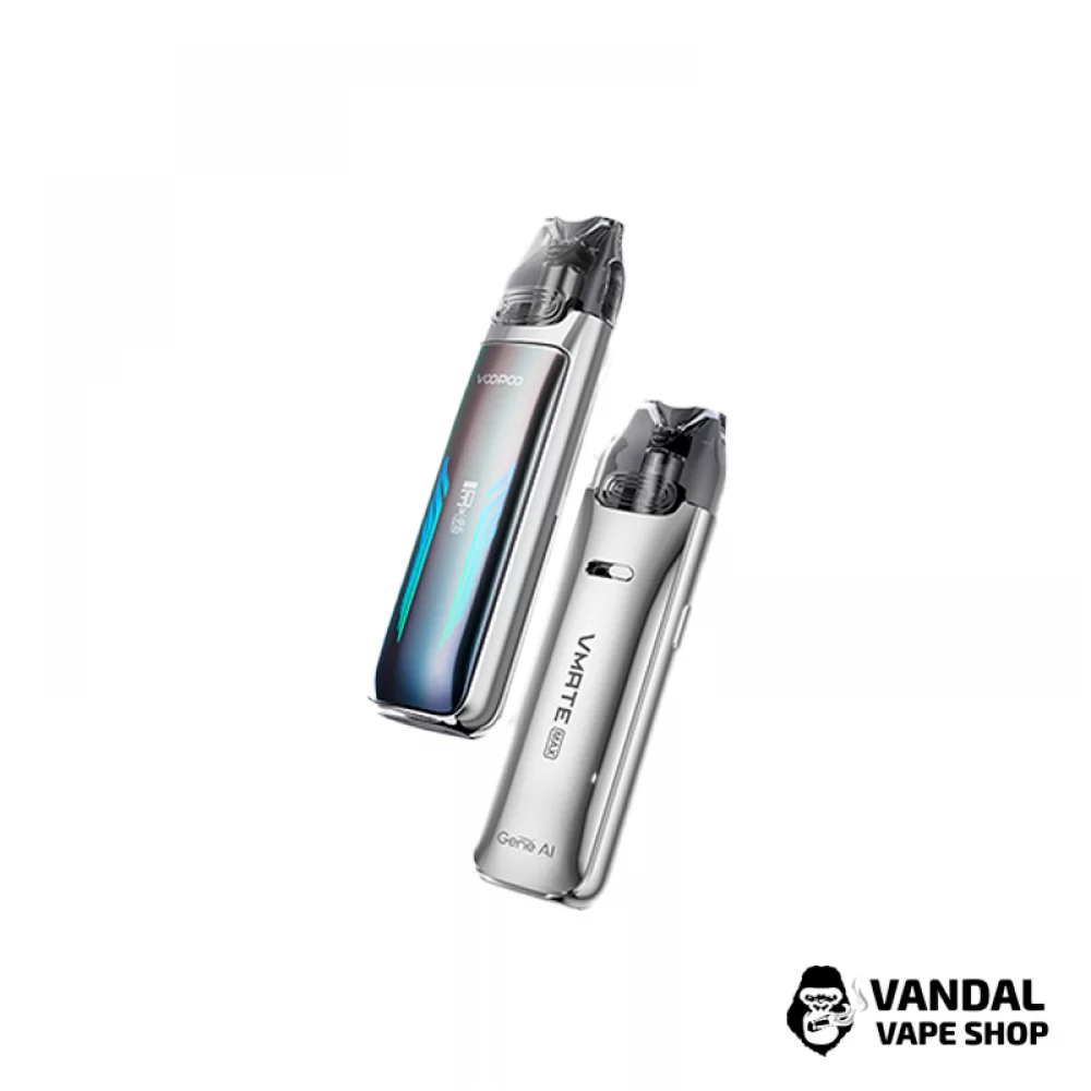 Оригинальная подсистема Voopoo VMate Max - Glacier Silver в серебристом цвете