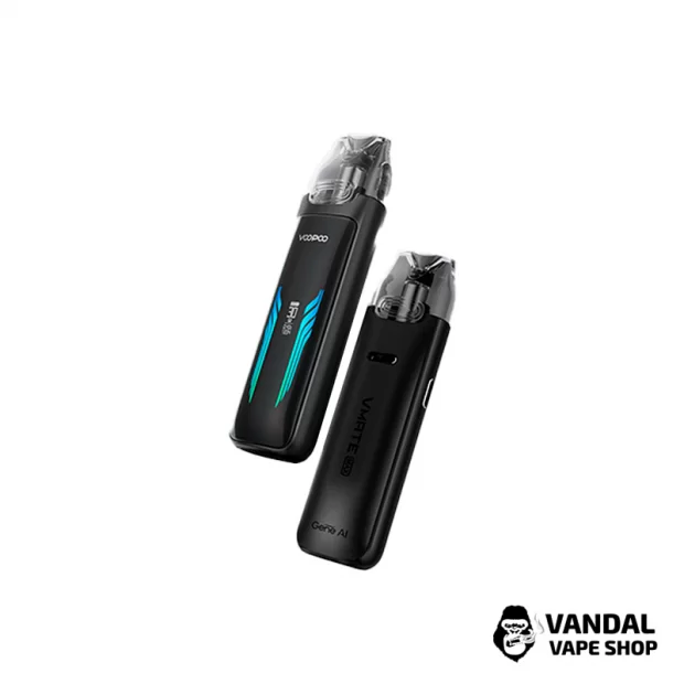 Оригинальная подсистема Voopoo VMate Max - Onyx Black в чёрном цвете