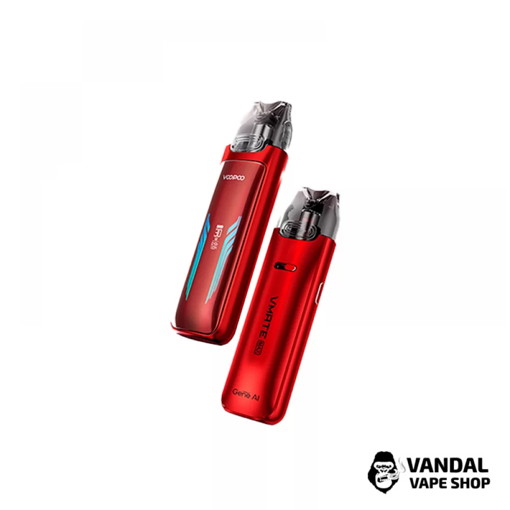Оригинальная подсистема Voopoo VMate Max - Ruby Red в красном цвете