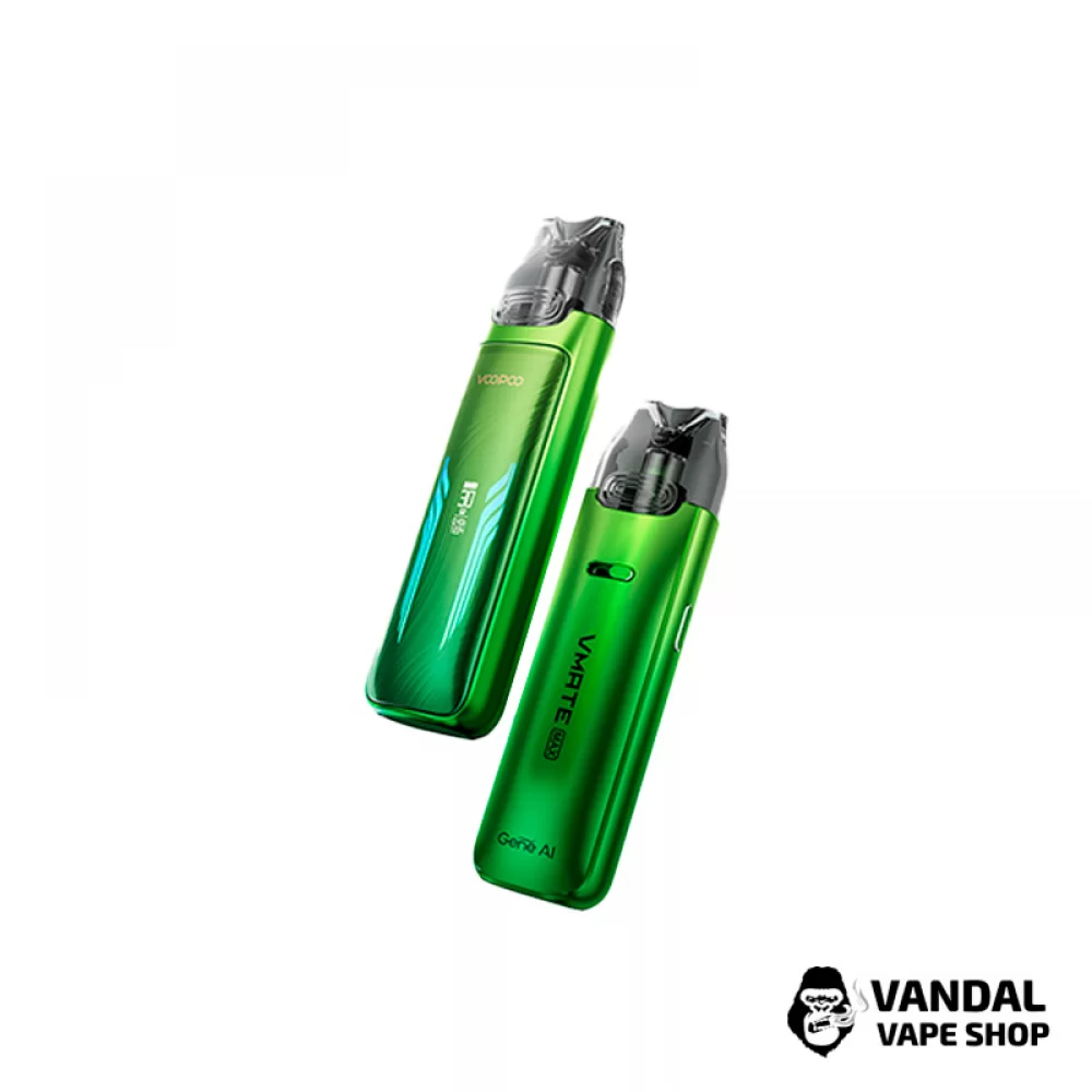Оригінальна подсистема Voopoo VMate Max - Shiny Green в зеленому кольорі