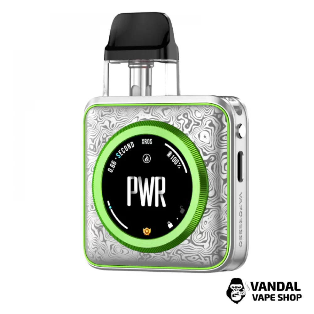 Vaporesso XROS 5 Nano в серо-зеленом цвете